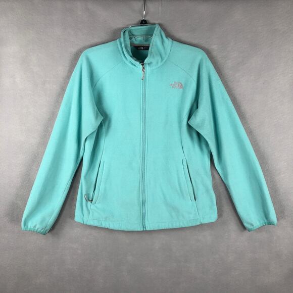 The North Face Women's Large Season F15 Jacket Light Blue - Picture 1 of 9